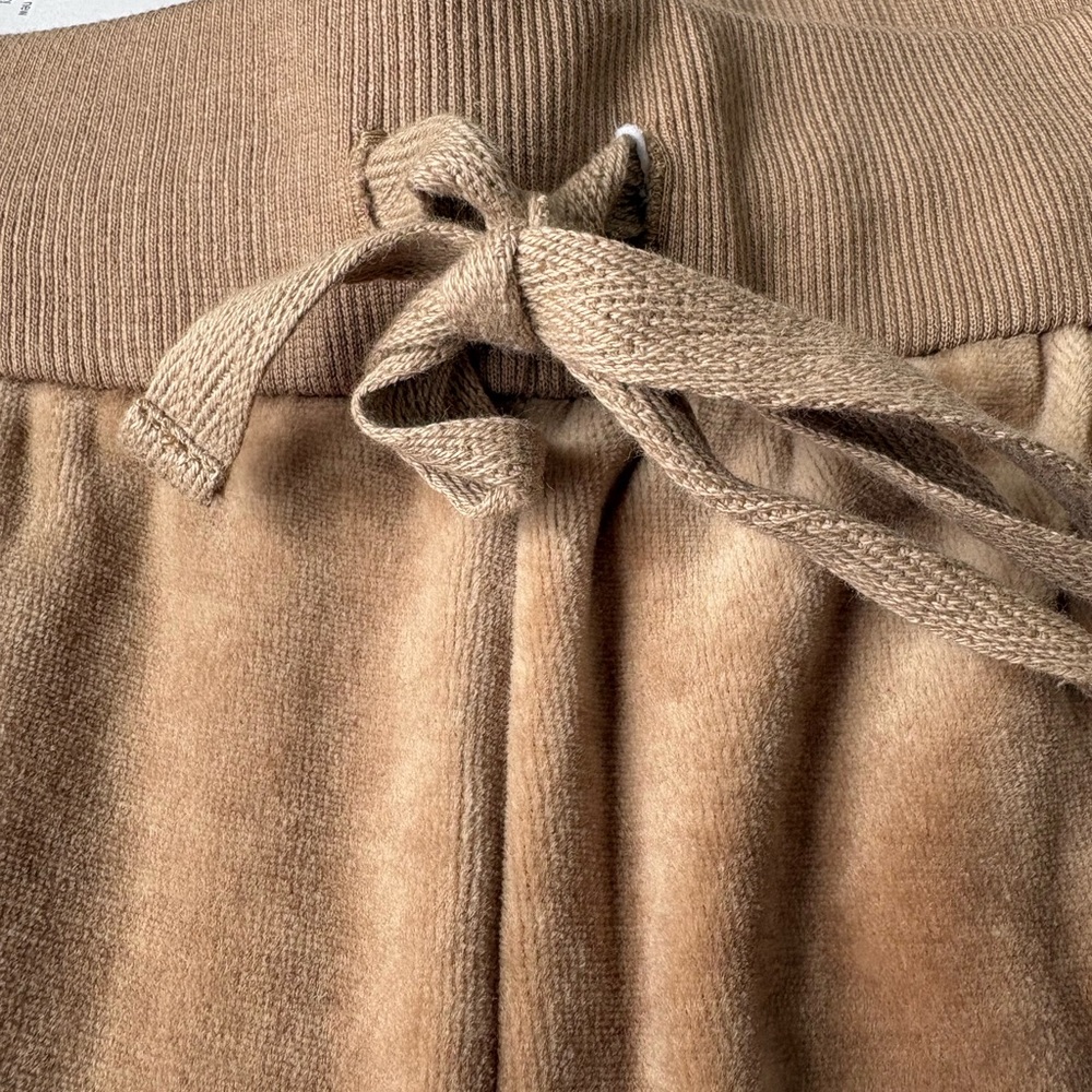 Eileen Fisher Cozy Velour Knit Jogger Pants - Picture 6 of 7